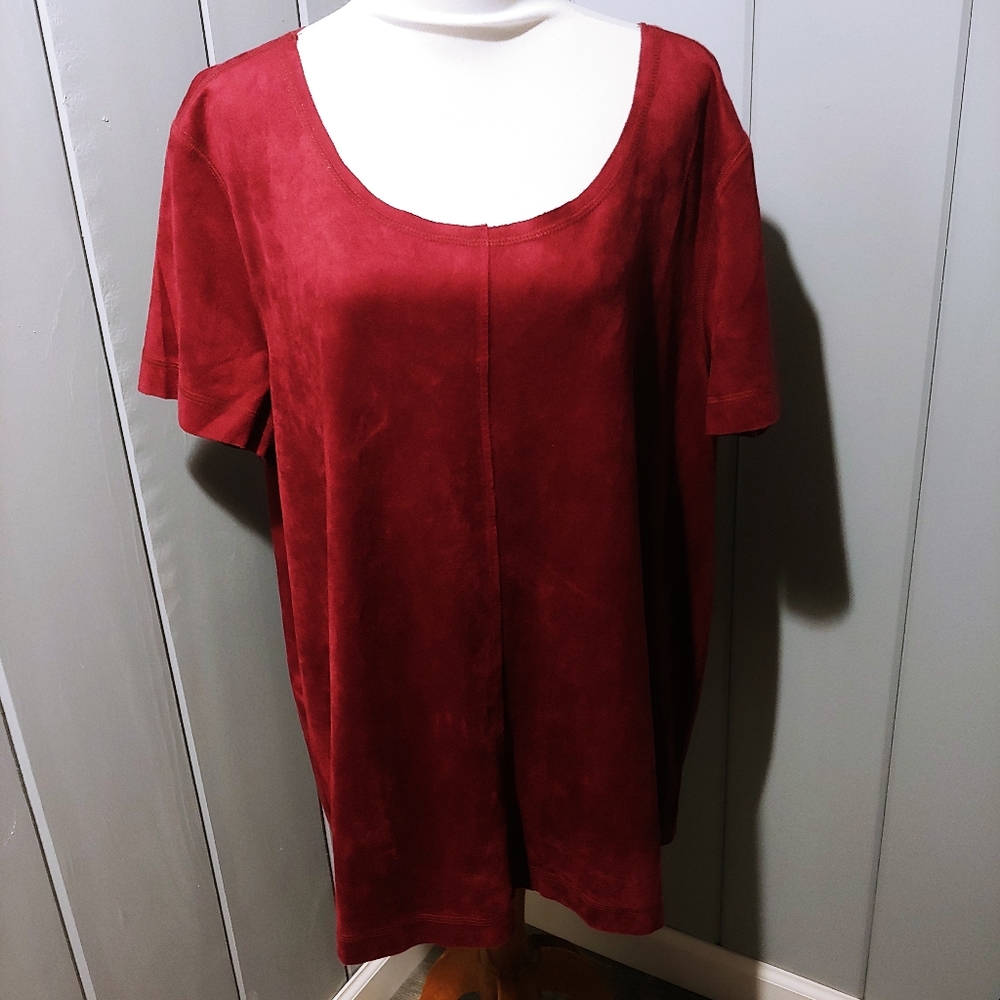 W.A.Y Wonderful and Young Women's Maroon 2X Shirt